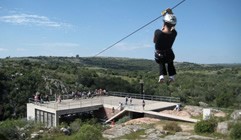 Salto del Penitente y Villa Serrana