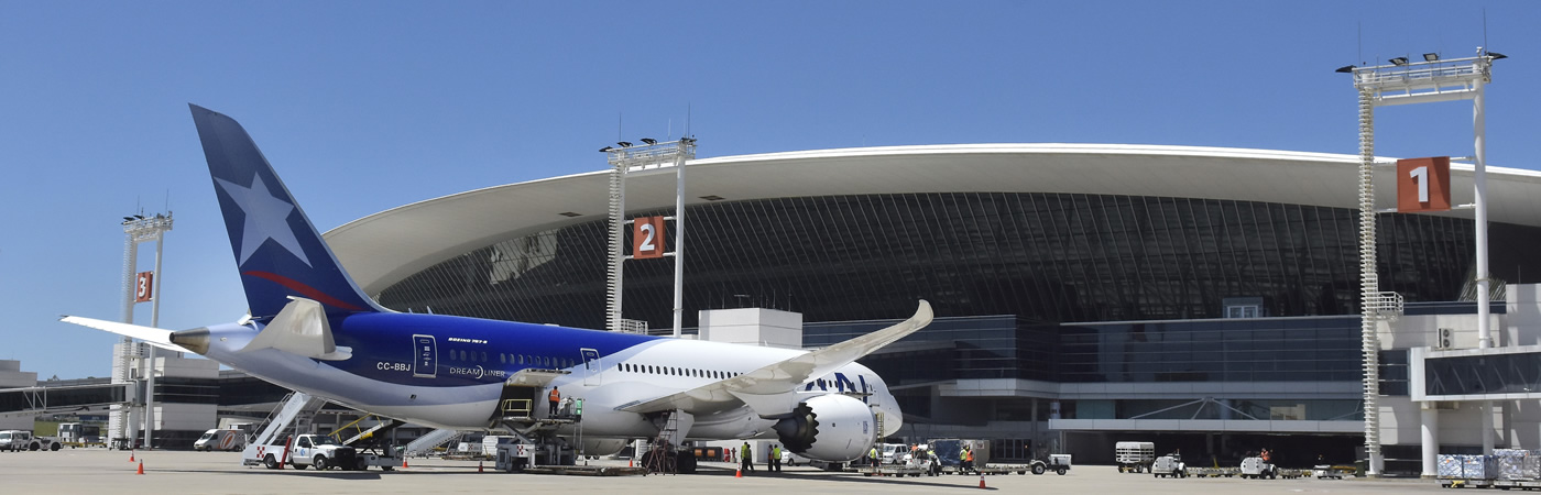 Aeropuerto Internacional de Carrasco en Montevideo - Uruguay