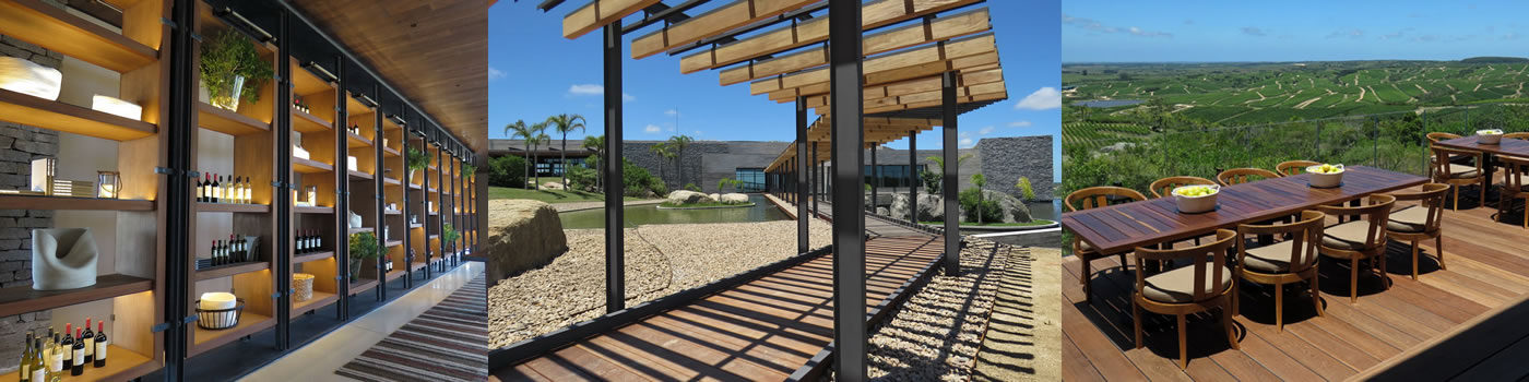 Bodega Garzón no Pueblo Garzón, Enoturismo Uruguai