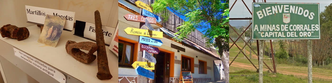 la Ruta del Oro en Minas de Corrales, Rivera - Uruguay